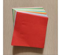 TEMU 100pcs Papel a Premium - Cartulina Cuadrada Gruesa para Manualidades, Origami y Proyectos Escolares