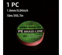 TEMU 10M/ROLLO 70LB - 200LB 8 Hebras PE Trenzado Línea de Asistencia para Pesca en , Jigging, Anzuelos de Corriente, Señuelos de Corriente, Línea Atada