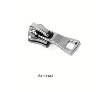 TEMU 10pcs 3#5#8# Cabeza de Cremallera de de Color de Pistola de Nylon y Metal para Accesorios de Ropa