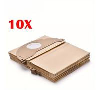 TEMU 10pcs Bolsas de Papel Premium para Aspiradoras Húmedas y Secas Karcher - Compatibles con los Modelos WD2200, WD2240, WD2, MV2, Bolsas de Papel para Polvo, Karcher, Aspiradora, WD2.200, WD2240