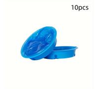 TEMU 10pcs Bolsas Desechables Portátiles para Vómitos - 33.81oz, Azul, Ideales para Coches y Viajes, de la