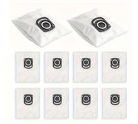 TEMU 10pcs Bolsas Premium para Aspiradora de Rowenta X-Trem Power Compact - Compatibles con los Modelos RO64Xx, RO63Xx, RO68Xx, RO39Xx, ZR200520