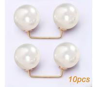 TEMU 10pcs Clips de Tobillo para Denim, Alfileres Antideslizantes para Pecho, Hebillas para Zapatos y de de Pantalones