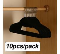TEMU 10pcs/Pack Perchas para Ropa, Perchas para Pantalones - Perchas Duraderas para Ahorrar en , Percha para Abrigos y Faldas, Organización de Almacenamiento Doméstico