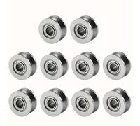 TEMU 10pcs V624ZZ Rodamientos de Acero de Carbono, 4x13x6mm, para Vida Larga - Ideales para Sistemas de Movimiento Lineal, Fácil Instalación