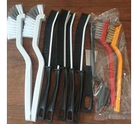 TEMU 11 piezas de juego de cepillos de limpieza Gap, suministros de limpieza de cerdas , adecuados para cocina, baño, esquina, lechada, fregadero, taza, tetera, botella, licuadora de limpieza