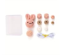 TEMU 11 piezas/juego de cabezas de de ganchillo hechas a , paquete combinado, colgante para bolso, fabricación de cuentas