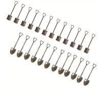 TEMU 12/24 piezas Cuchara de Acero Inoxidable, Cuchara para Café, Cuchara para , Cuchara para Postre, Cuchara Plateada, Adecuada para Uso Diario y Regalos