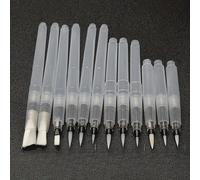 TEMU 12/24 piezas de pinceles de acuarela, súper fáciles de usar y rellenar, pinceles de acuarela, bolígrafos de acuarela, bolígrafo de color soluble en agua para principiantes