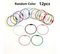 TEMU 12/30/60pcs Anillos para Equipaje de Avión, Llavero con Cuerda y Cable para Instalación Sencilla y Duradera