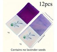 TEMU 12 con a Lavanda - , Bolsas Transparentes para Ambientador, Regalo y Decoración del Hogar