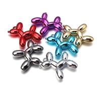 TEMU 12 llaveros de perro de acrílicos, colores surtidos, dijes novedosos para manualidades, fundas de teléfono y accesorios para bolsos, regalo a ideal para ocasiones festivas, no requiere energía.