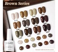 TEMU 12 piezas 7.3ml Set de Esmalte en Gel Semipermanente, Kits para Manicura con Remoción por y LED Vernis Nail Art DIY Regalo Idea Hogar Salón Mujeres