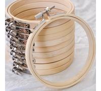 TEMU 12 Piezas de Aros de Bordado Redondos de 4 Pulgadas al por Mayor para Punto de Cruz