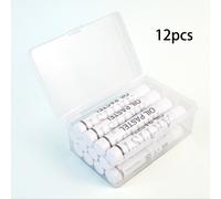 TEMU 12 piezas de Palitos al Óleo Blancos como set de , palitos de pintura al óleo suaves e impermeables, palitos de pintura al óleo intensos en un set en , diseñados para artística
