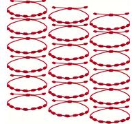 TEMU 12 pulseras de cuerda con 7 nudos, estilo elegante, sin imán, cuerda de fibra sintética, sin colgante, perfectas para , hombres, mujeres, madres y familias, ideal regalo para de la