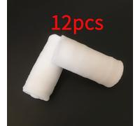 TEMU 12 rollos de vendaje elástico, ropa de curación, transpirable, elástica, gasa blanca, individualmente envuelta para de dedos, muñecas y piernas.