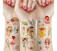 TEMU 12 unidades de pegatinas temporales de Pegatinas temporales de cuentos de Regalos de fiesta de Suministros Decoraciones Falsas pegatinas de tatuajes de de para fiestas de Pegatinas de tatuajes de