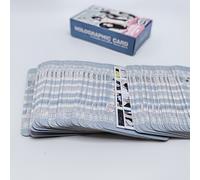 TEMU 124 tarjetas láser, IL-L-IT brillantes fotos y pegatinas, ¡tarjitas LOMO! Regalo ideal para