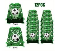 TEMU 12pcs/3pcs Bolsas de Fútbol con Cordón, Mochilas Deportivas para Natación de Cara