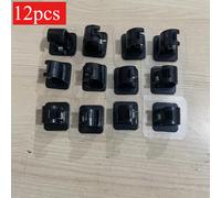 TEMU 12pcs/4pcs Ganchos para barra de cortina, soportes sin taladro para colgar cortinas en la pared - tipo adhesivo, clips, barras telescópicas para cortinas de puerta