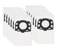 TEMU 12pcs Bolsas para Aspiradora KFI 357 - Resistentes al Desgarro, Filtros de Eficiencia para Kärcher WD2 Plus/WD3/SE4001 y Más - Fácil Instalación, Lavables, Aspiradoras Húmedas/Secas, Batería