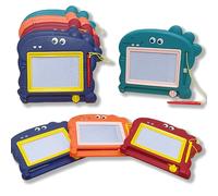 TEMU 12pcs Mini Tableros Magnéticos de Dinosaurios para Niños - Blocs de Dibujo y Escritura Borrables, Perfectos para Regalos de de y Bolsas de