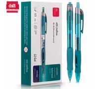 TEMU 12pcs S08 Bolígrafo con Punta de Bala de Presión 0.5mm Bolígrafo de Firma para Escritura