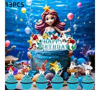 TEMU 13 Piezas de Tarjetas Decorativas Temáticas de La para , Fiestas y Postres - Pack para Regalos de con Temática Disney