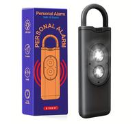 TEMU 130dB Alarma de Autodefensa Potente para Mujeres - de Emergencia de Seguridad Personal con Sonido Similar a un Altavoz, Botón de Pánico Portátil, Duradero - Dispositivo Antirrobo (Azul ////)