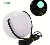 TEMU 14+ Compatible para Poi - Spinner Parpadeante con Degradado Neón y Efectos Giratorios, Spinner de PVC Ideal para de Baile, Fiestas - Accesorio de Iluminación Portátil