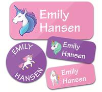 TEMU 140 Etiquetas Personalizadas con - Stickers Personalizados para Etiquetas de Ropa, Botellas de Agua, Loncheras y Material Escolar