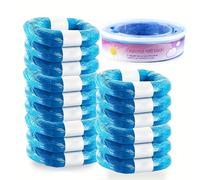 TEMU 15 bolsas de repuesto para contenedor de pañales, compatible con Genie, Munchkin, , Foppapedretti, Aprica, Litterlocker. una de repuesto (Naranja, Verde, Azul)