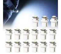 TEMU 15 piezas Bombilla LED para Instrumentos de Coche, con Cuentas 5050 , //Azul/Azul Hielo//Verde, Colores Disponibles, Plug and Play, Luz del Tablero, 200% Más , Vida Útil Aumentada en un 100%