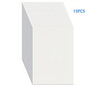 TEMU 15 piezas de papel estabilizador de bordado soluble en agua A4 sin terminar - Imprimible y , para bordado a y a máquina, ideal para proyectos de bricolaje