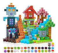 TEMU 150 Bloques de Construcción Magnéticos, Juguetes Magnéticos de Construcción STEM, Adecuados para Niños Mayores, Juguetes Sensoriales de Apilamiento, Perfectos para Regalos de Navidad y