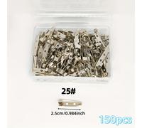 TEMU 150 Piezas de Bases para Alfileres Antioxido, Seguros para Manualidades DIY, 2.5 cm/0.984 pulgadas