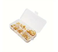 TEMU 150PCS Terminales de Anillo de Cobre Ojales Terminales de Crimpado Conectores de Cable Surtido de Terminales No para Tamaños M3/M4/M5/M6/M8/M10