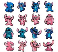 TEMU 16/36/58 piezas Disney 2D Flat PVC Charms, Stickers y Calcomanías de Ciclismo, Adecuado para Decoración de Ciclismo, Adornos para Deportes al , Hebillas de Decoración de PVC para Ciclismo