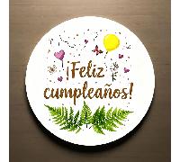 TEMU 160/480 pegatinas de en español con la " " e íconos de globos - Etiquetas de en español ideales para envolver regalos, decoraciones de , exhibición de joyas y suministros de empaque