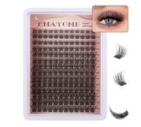 TEMU 168 Clusters de Individuales con Longitudes de 8-18Mm, C/D, Reutilizables, Adecuadas para Principiantes para Realizar Extensiones de Pestañas en Casa