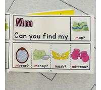 TEMU 176 Páginas de Materiales de Visuales en Inglés para el Entrenamiento Oral de Principiantes, Libro de Vocabulario para el Aprendizaje Diario de Inglés, Materiales de Lectura