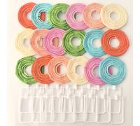 TEMU 18 piezas de 4 pulgadas de macarones mini papel linternas en colores variados - Ideal para , , duchas, jubilaciones y celebraciones - Decoraciones de fiesta versátiles, decoraciones de linternas
