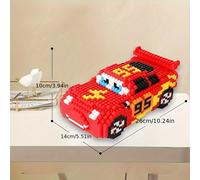 TEMU 1900 piezas de Bloques de Construcción Disney Cars Lightning Juego de Fiesta Decoración DIY Creativa Juguetes Universales para Adultos Regalo de Navidad Halloween
