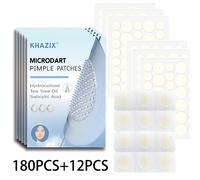 TEMU 192 Parches Hidrocoloide para Tratamiento de Imperfecciones - Parches Invisibles de Calidad con Adhesión Fuerte, Invisible y Seguros para Todo Tipo de Piel. La de la Microaguja es a 0.3 mm