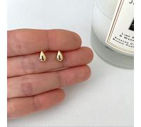 TEMU 1g 1 Par de Aretes de Plata 925 con Diseño de para Mujer, Aretes Clásicos de Perforación, Ideal como Regalo para , Joyería para Vacaciones