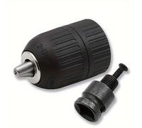 TEMU 1pc 2-13Mm 1/2" 20Unf de broca autoblocante sin llave, Adaptador de de broca de autoajuste de 1/2" para convertir llaves de impacto a 1/2-20Unf