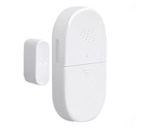 TEMU 1pc/2pcs/4pcs de Alarma de Seguridad para Puertas y Ventanas, de 120dB, Fácil Instalación, Indicador de Batería , y Volumen Ajustables, 2*Pilas AAA (Sin Batería)