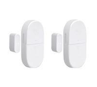 TEMU 1pc/2pcs/4pcs de Alarma de Seguridad para Puertas y Ventanas, de 120dB, Fácil Instalación, Indicador de Batería , y Volumen Ajustables, 2*Pilas AAA (Sin Batería)