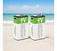 TEMU 1pc/2pcs/4pcs múltiples juegos disponibles; Batería recargable de iones de litio USB 9V, capacidad 650mAh batería recargable 9V, 1.5 h carga rápida, 1200 ciclos con cable puerto Tipo C